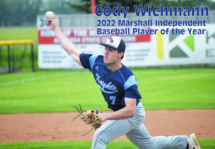 PREP BASEBALL Cody Wichmann 2022 Marshall Independent Baseball Player